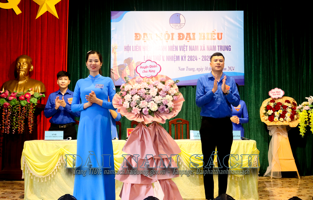 Hội LHTN xã Nam Trung tổ chức thành công Đại hội hội LHTN lần thứ V, nhiệm kỳ 2024-2029
